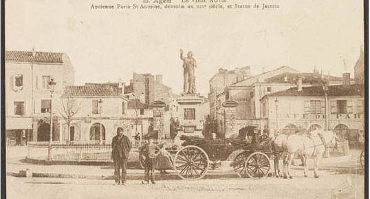 Ancienne porte st Antoine au 19ème siècle