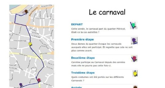 Carte balade "Carnaval de Biarritz"