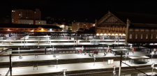 Gare de Marseille Saint Charles - Les quais de nuit 