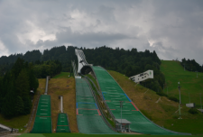 Les tremplins à ski de Garmisch-Partenkirchen