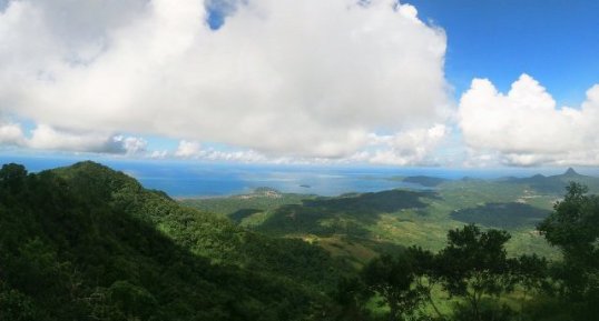 Mayotte depuis le Mont Bénara