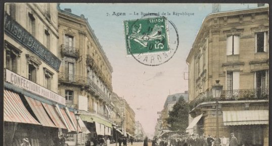 Le boulevard de la République